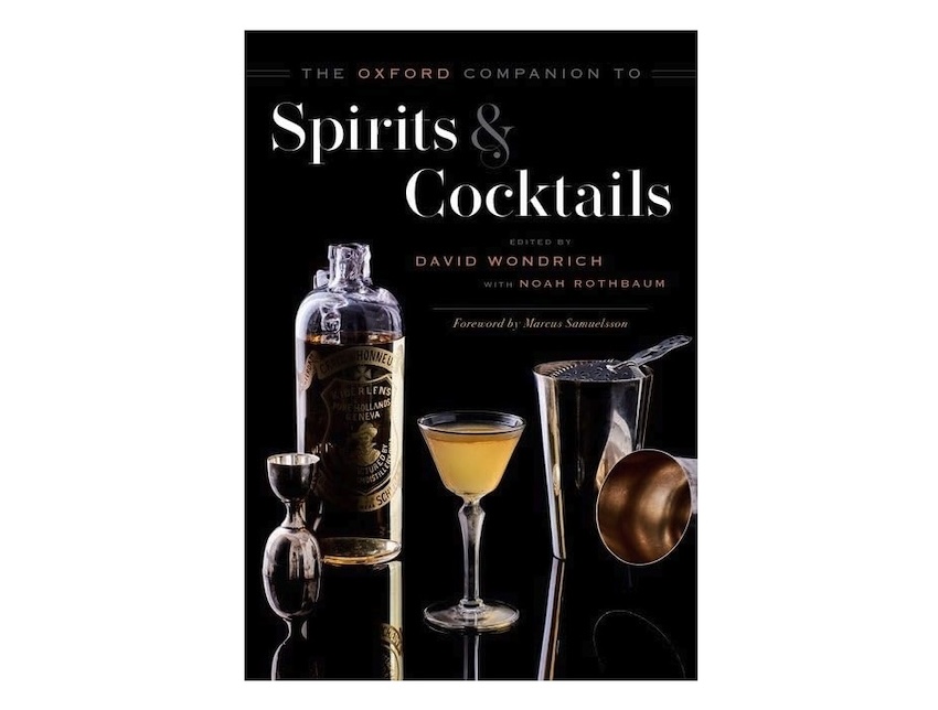 Cover of the Oxford Companion to Spirits and Cocktails