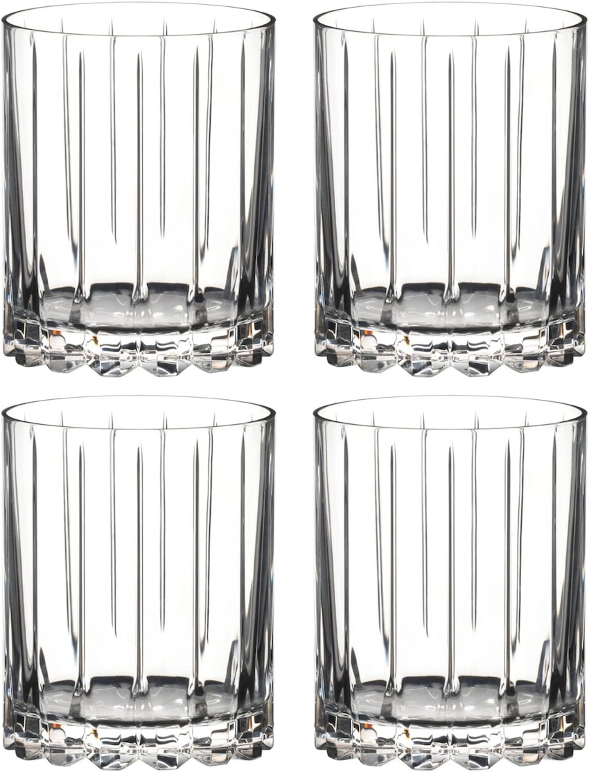 Riedel crystal rocks glasses