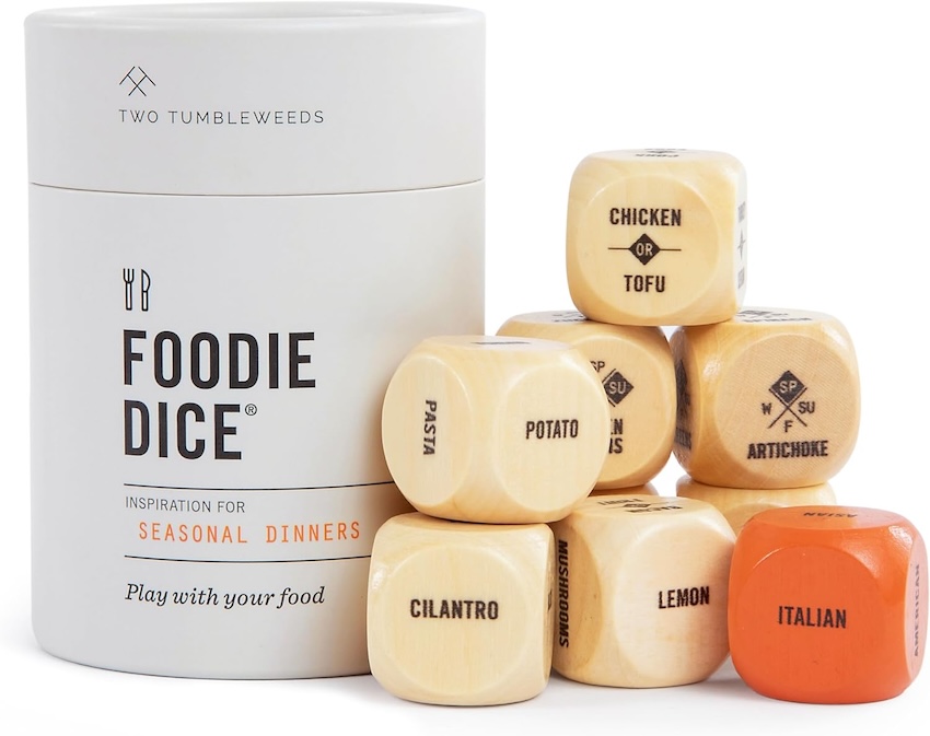 Two Tumbleweeds foodie dice