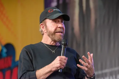 Chuck Norris tại German Comic Con Dortmund năm 2018