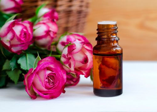 Essential rose oil