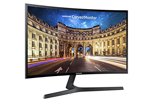 Samsung CF390 Series 27 inch FHD 1920x1080 Curved Desktop Monitor for Business, HDMI, VGA, VESA...