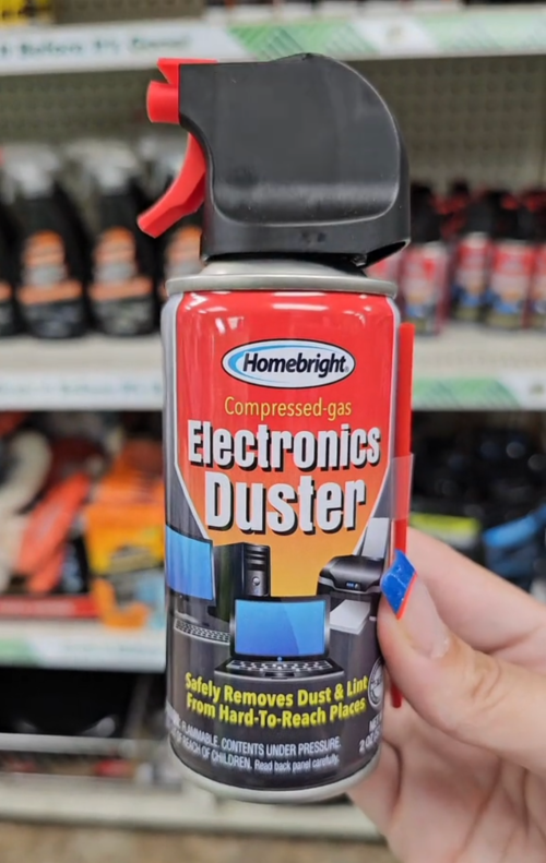 electronics duster at Dollar Tree