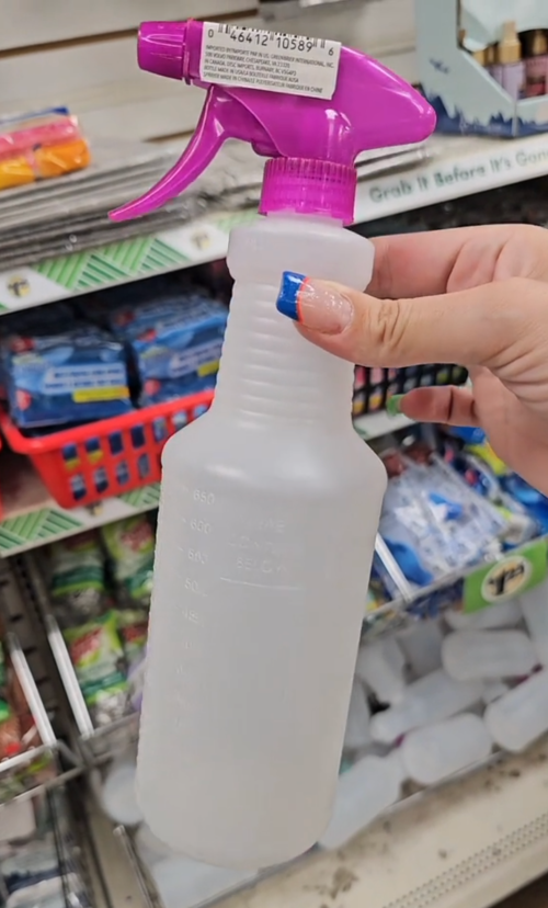 spray bottle at Dollar Tree