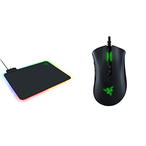 Razer Firefly V2 Gaming Mousepad + DeathAdder V2 Gaming Mouse Bundle