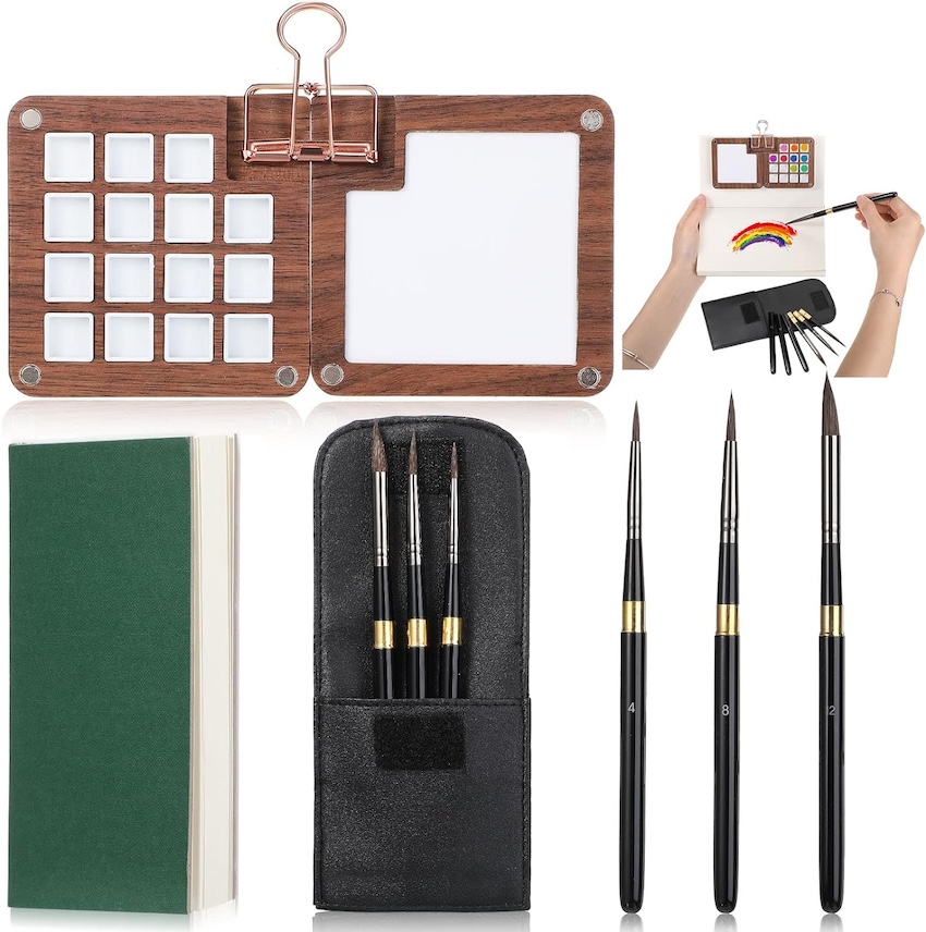 Glenmal portable watercolor set