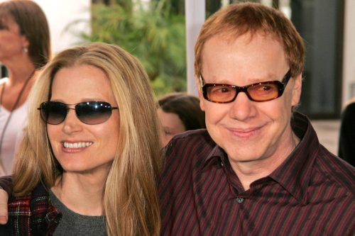 Bridget Fonda và Danny Elfman tại buổi ra mắt "mạng lươi của Charlotte" vào năm 2006