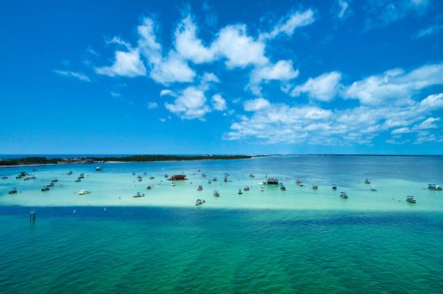 crab island off the coast of destin