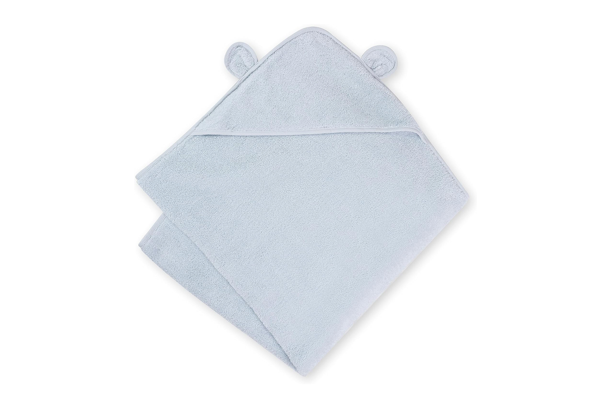 A hooded bath towel 