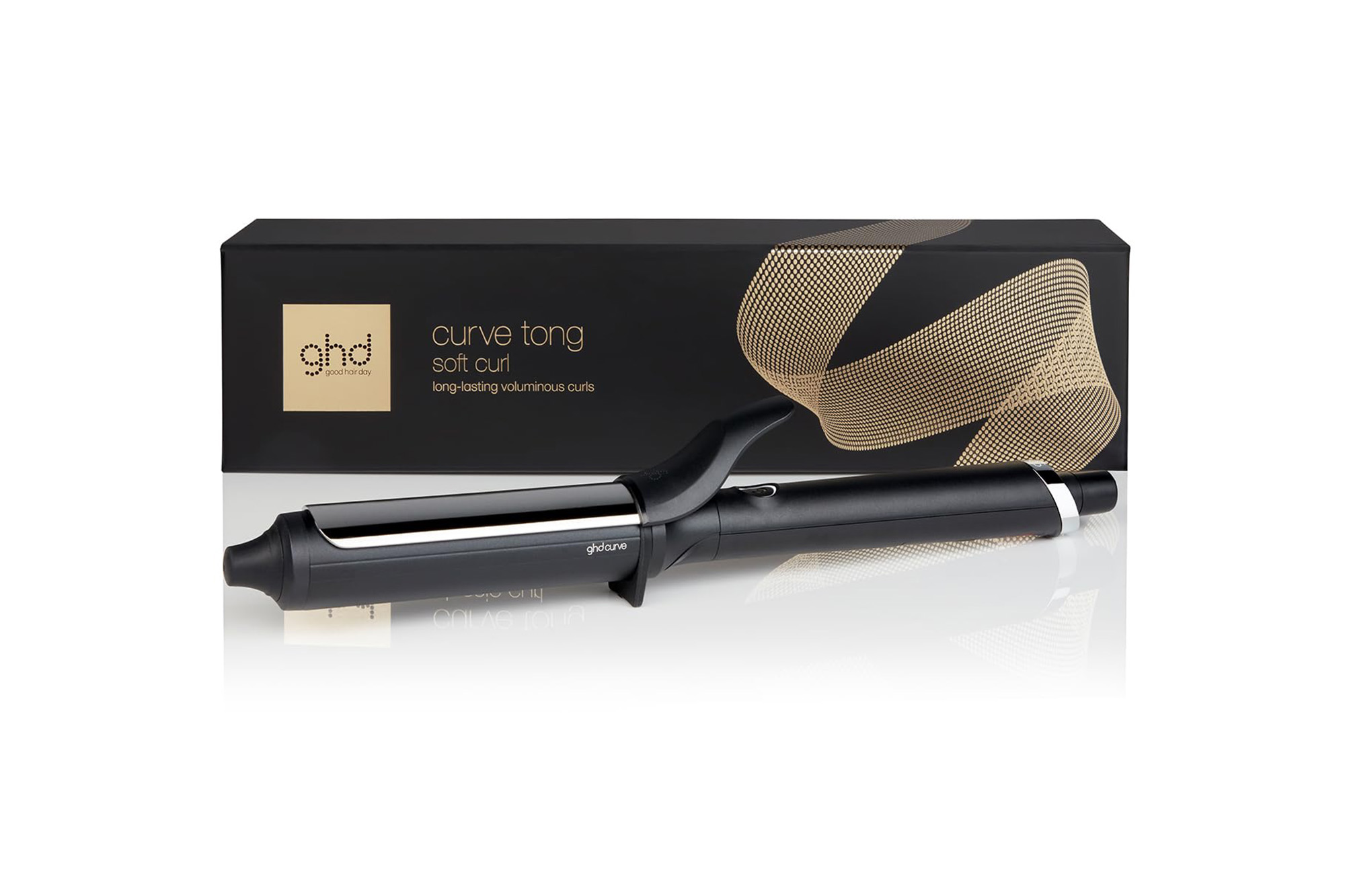 A GHD curling iron