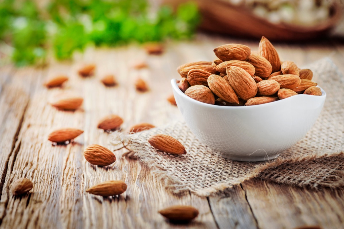 Bowl of Almonds