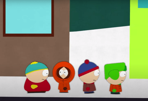 A still from South Park