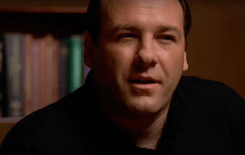 James Gandolfini on The Sopranos