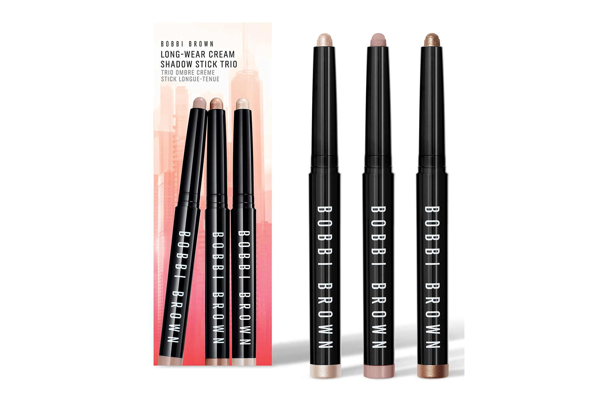 Bộ ba phấn mắt dạng thỏi dạng kem lâu trôi Bobbi Brown