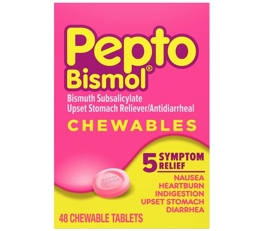 Pepto Bismol chewables