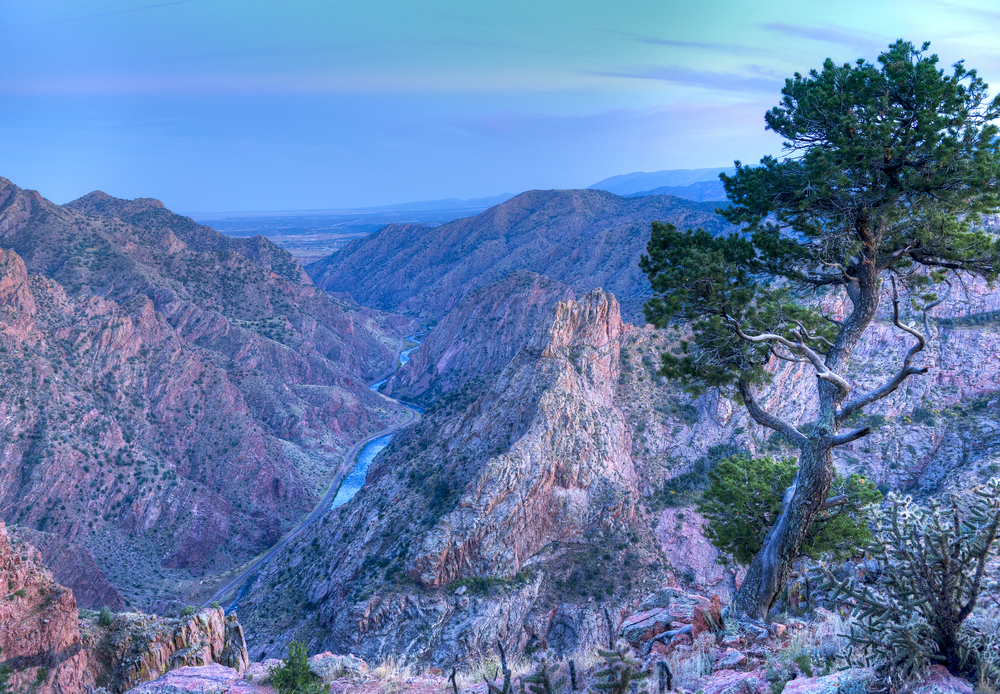 Một góc nhìn về Hẻm núi Hoàng gia ở Colorado