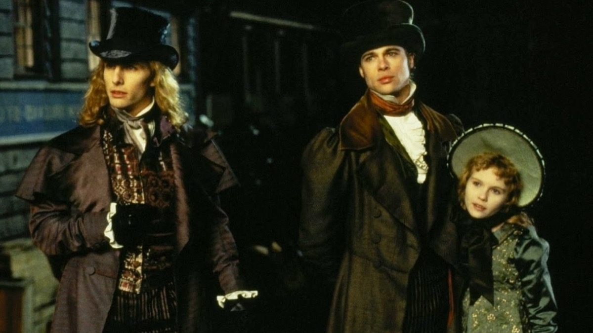 Tom Cruise, Brad Pitt, and Kirsten Dunst in Interview With a Vampire