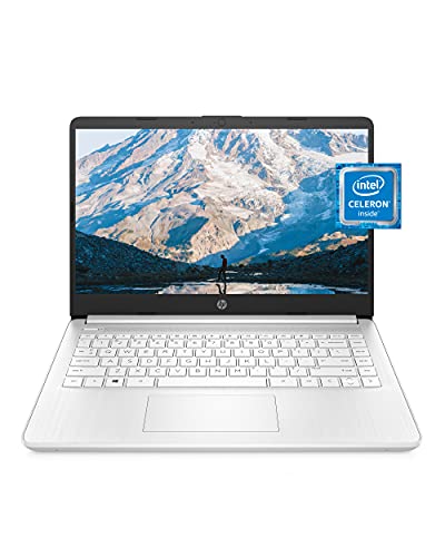 HP 14 Laptop, Intel Celeron N4020, 4 GB RAM, 64 GB Storage, 14-inch Micro-edge HD Display, Windows...