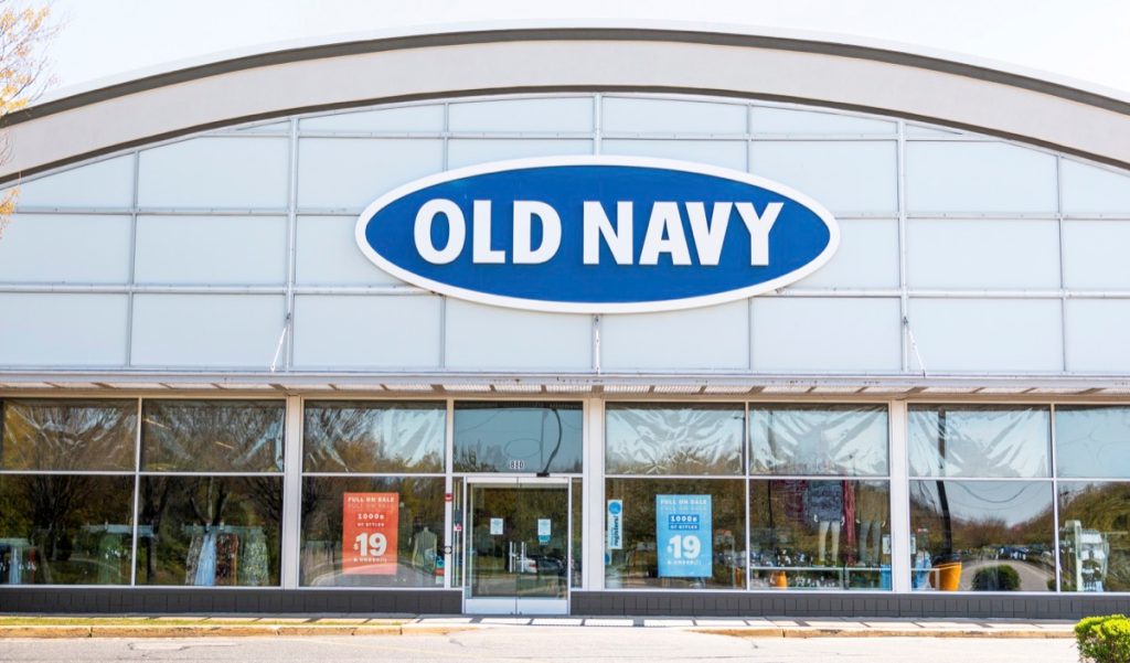 Old Navy storefront