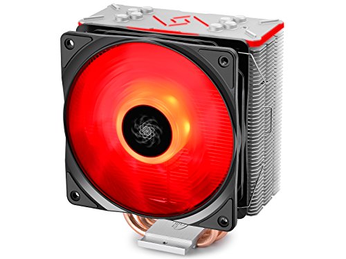 DeepCool RGB CPU Cooler 4 Heat Pipes 120mm RGB Fan Universal Socket Solution (GAMMAXX GT)