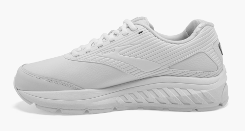 white Brooks Addiction Walker sneakers