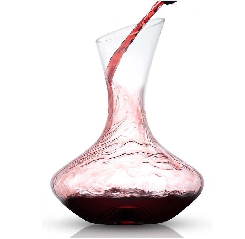 A wine decanter