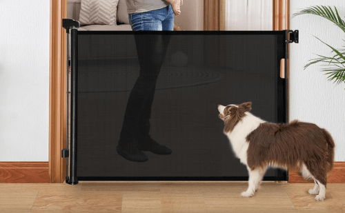 Veraste Retractable Mesh Dog Gate