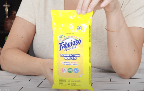 khăn lau Fabuloso từ Dollar Tree