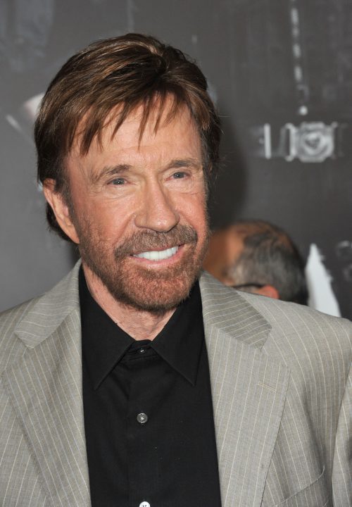 Chuck Norris tại buổi ra mắt "The Expendables 2" vào năm 2012