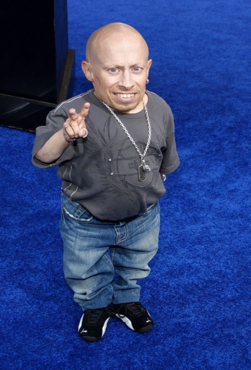 Verne Troyer tại buổi ra mắt phim 'Love Guru' ở Los Angeles được tổ chức tại Nhà hát Grauman's Chinese ở Hollywood vào ngày 11 tháng 6 năm 2008.