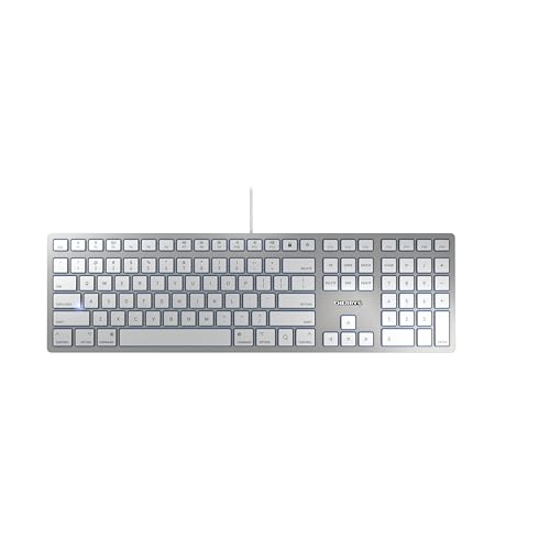 CHERRY KC 6000 Slim Keyboard Made with Mac Layout. with 12 Apple Specific Functions. Scissor Tech...