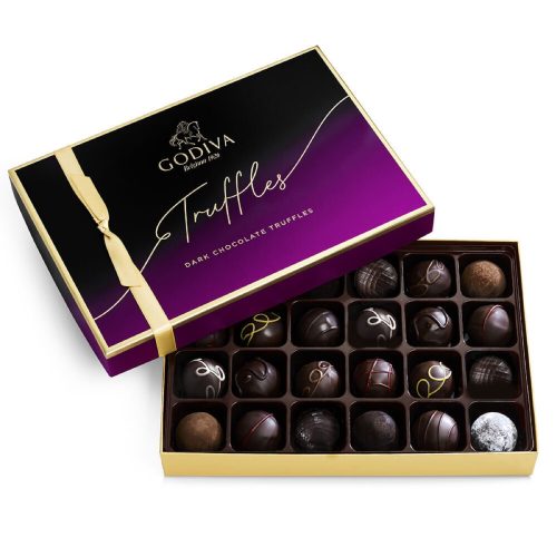 Godiva's Dark Chocolate Truffles