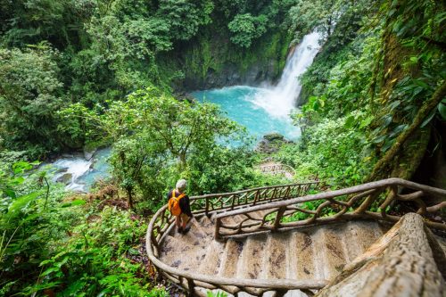 Waterfall in Costa Rica