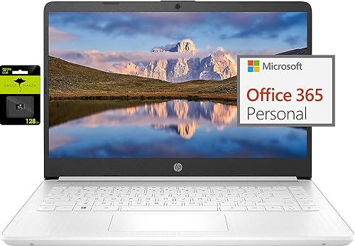 HP Newest 14' Ultral Light Laptop for Students and Business, Intel Quad-Core N4120, 8GB RAM, 192GB...