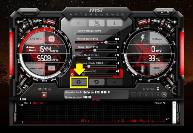 How to overclock the GPU 7