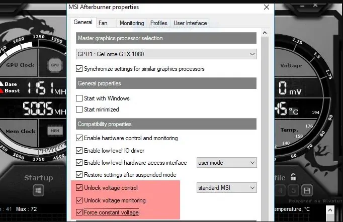 How to overclock the GPU 8