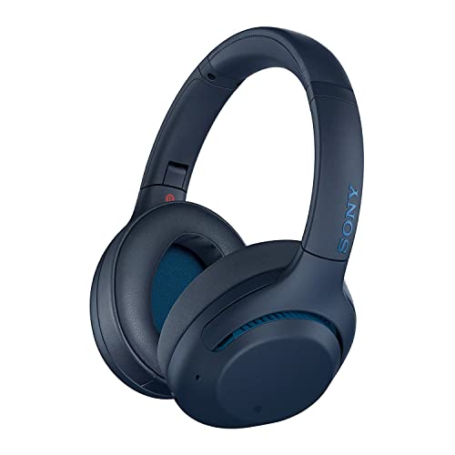 Sony WHXB900N Noise Cancelling Headphones, Wireless Bluetooth Over the Ear Headset - Blue (Amazon...