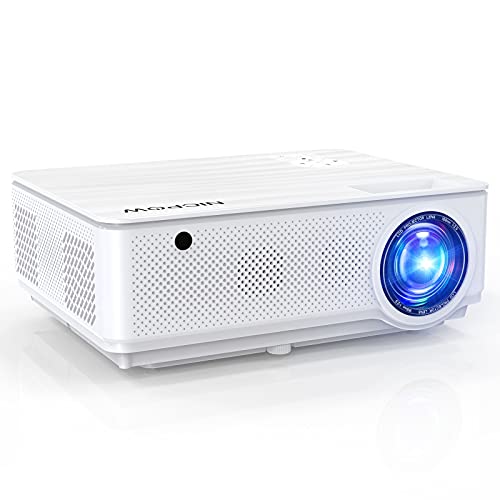 Máy chiếu Native 1080P, Máy chiếu phim ngoài trời Full HD Nic pow 7200L, Keystone ±40°...