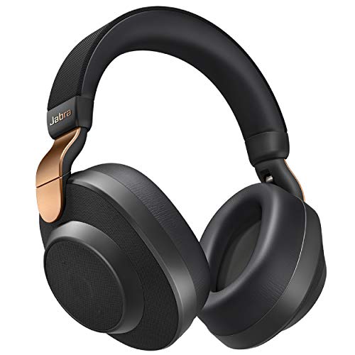 Jabra Elite 85h Wireless Noise-Canceling Headphones, Copper Black – Over Ear Bluetooth Headphones...