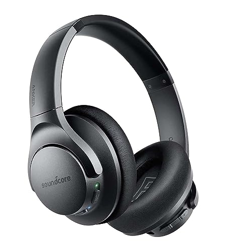 Soundcore Anker Life Q20 Hybrid Active Noise Cancelling Headphones, Wireless Over Ear Bluetooth...