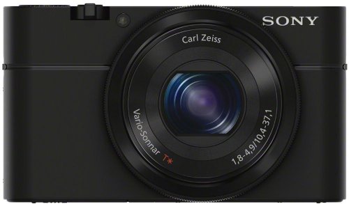 Sony RX100 20.2 MP Premium Compact Digital Camera w/ 1-inch sensor, 28-100mm ZEISS zoom lens, 3”...