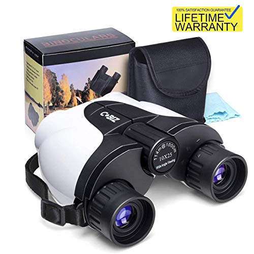 Kids Binoculars,Cobiz 10x25 Outdoor Binoculars for Kids, Folding Spotting Telescope for Bird Watching, Camping and Hunting,Best Christmas Gifts for Boys,Girls