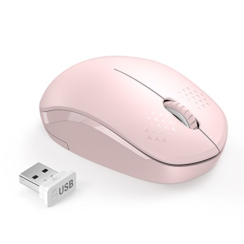 seenda Wireless Mouse, 2.4G Noiseless Mouse with USB Receiver Portable Computer Mice for PC, Tablet,...