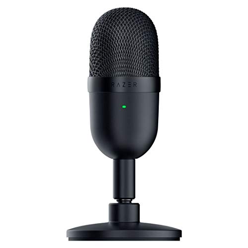 Razer Seiren Mini USB Condenser Microphone: for Streaming and Gaming on PC - Professional Recording...