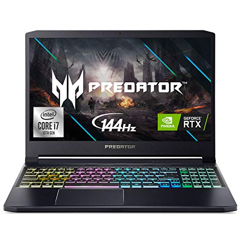 Acer Predator Triton 300 Gaming Laptop, Intel i7-10750H, NVIDIA GeForce RTX 2060, 15.6" Full HD IPS...