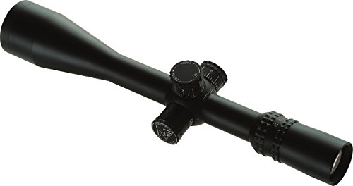 Nightforce Optics 5.5-22x50 NXS Riflescope, Matte Black Finish with Illuminated MOAR Reticle, Zero Stop Turrets, .250 MOA, 30mm Tube