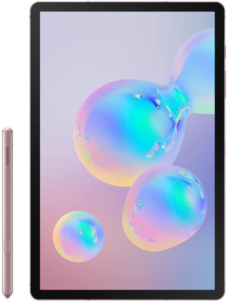 Samsung Galaxy Tab S6 10.5 inches, 256GB WiFi Tablet Rose Blush - SM-T860NZNLXAR (Renewed)