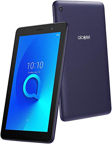 Alcatel New 1T 7'' 9009G 3G GSM WiFi Tablet Android 8GB ROM + 1GB RAM MicroSD Card up to 128GB / Android Oreo (Go Edition) Works Worldwide & in The U.S Black