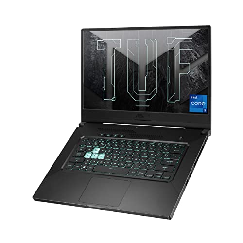 ASUS TUF Dash 15 (2021) Ultra Slim Gaming Laptop, 15.6â€ 144Hz FHD, GeForce RTX 3050 Ti, Intel Core i7-11370H, 8GB DDR4, 512GB PCIe NVMe SSD, Wi-Fi 6, Windows 10, Eclipse Grey Color, TUF516PE-AB73