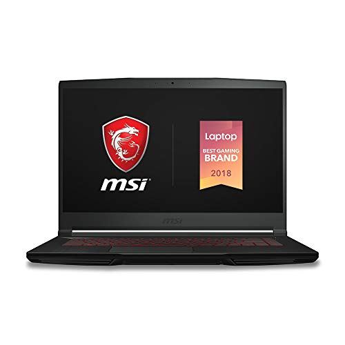 MSI GF63 Thin 9SC-066 15.6' Gaming Laptop, Thin Bezel, Intel Core i7-9750H, NVIDIA GeForce GTX1650, 16GB, 512GB NVMe SSD